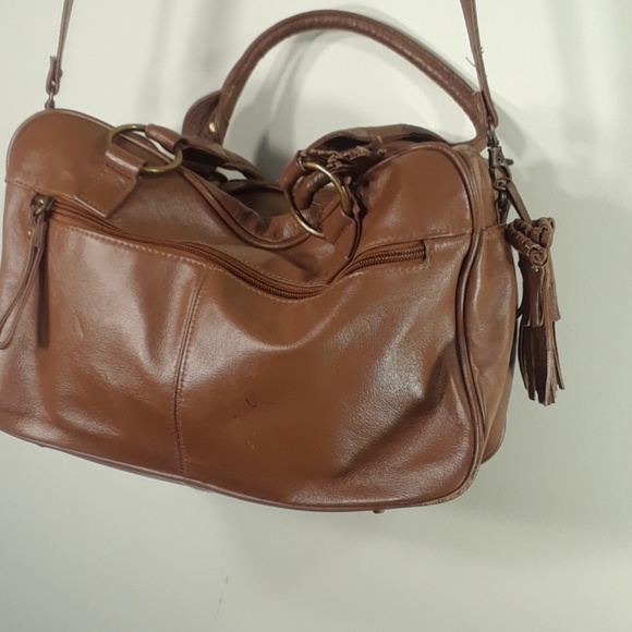Pamela McCoy  Collection brown leather purse - Picture 5 of 8